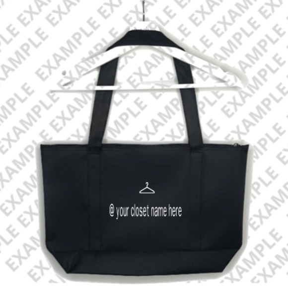 *Add On* Your Closet Name On The Back Of Our Bag - Picture 2 of 2